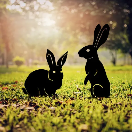 Decorative Garden Object Set (2 Pieces) RaAbbits 01