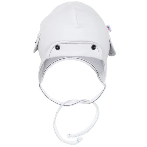 New Baby Jarní kojenecká čepička  Special One bílá, vel. 62 (3-6m)