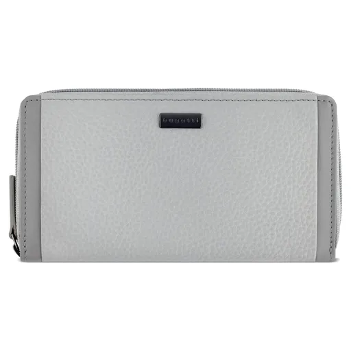 Dámská kožená peněženka Bugatti Tacco - světle šedá
