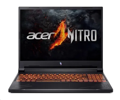 ACER NTB Nitro V 16 (ANV16-71-50F7), i5-14450HX, 16" 1920x1200, 16GB, 1TB SSD, RTX 4060, W11 Home, Obsidian Black