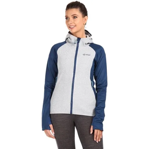 KILPI VERSAM Dámská mikina, tmavě modrá, velikost