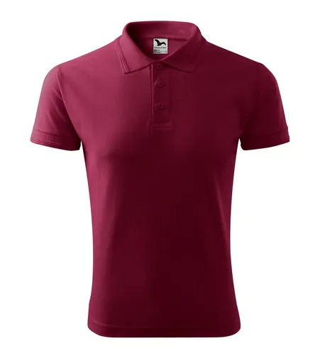 MALFINI Pánská polokošile Pique Polo - Garnet | 3XL
