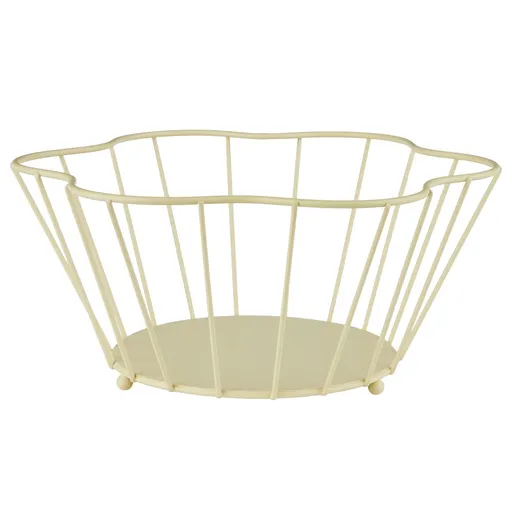 BLOOMING Košík kovový 30 cm - žlutá