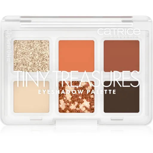 Catrice Tiny Treasures paletka očních stínů odstín 030 Heat It Up 4.2 g