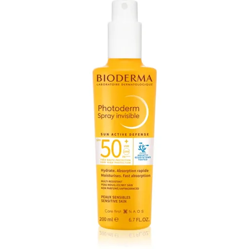 Bioderma Photoderm Invisible Spray SPF50+ opalovací sprej SPF 50+ 200 ml