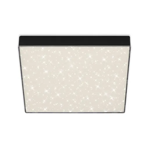 BRILONER LED stropní svítidlo hvězdné nebe, 28,7 cm, 21 W, černá BRI 7078-415