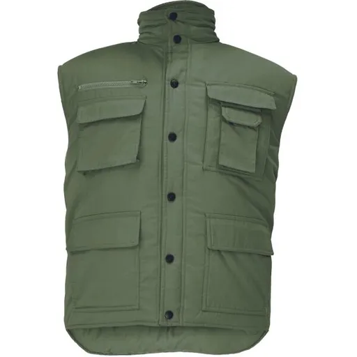 CERVA TRITON Pánská vesta, khaki, velikost XXL