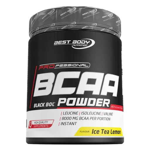 Best Body Professional BCAA powder 450g - ledový citronový čaj