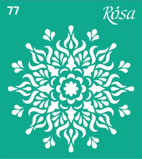 Šablona opakovatelně samolepicí 9x10cm – 77