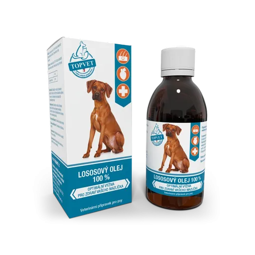Lososový olej 100% pro psy 200 ml - Green idea