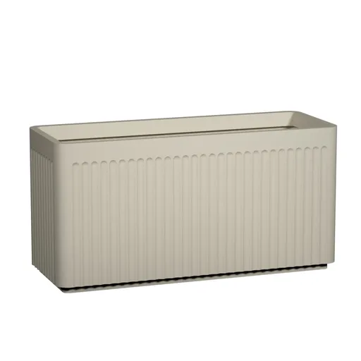 Květináč Jort Linea, hedvábně bílá, více velkostí - Pottery Pots Velikost: S - 80 x 30 x 40 cm