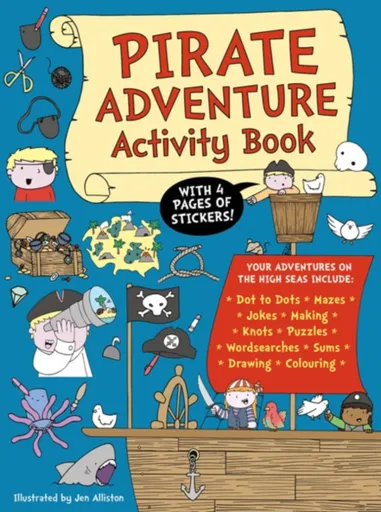 Pirate Adventure Activity Book - Jen Alliston