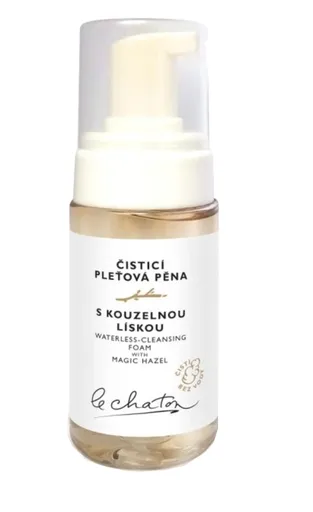 Le Chaton Čisticí pěna s kouzelnou lískou pro citlivou pleť (Cleansing Foam) 150 g