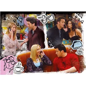 Clementoni Puzzle Přátelé 500 dílků (8005125350902)