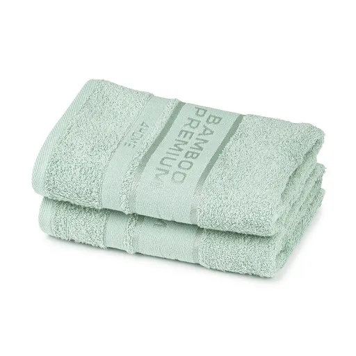 4Home Ručník Bamboo Premium mentolová, 30 x 50 cm, sada 2 ks
