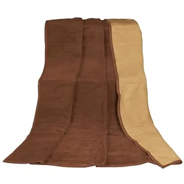 Bellatex KIRA PLUS- 150 × 200 cm - čokoládová/oříšková (4277)