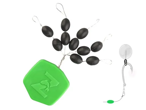 Zfish Korálky Tungsten Oval Beads 10ks,Zfish Korálky Tungsten Oval Beads 10ks