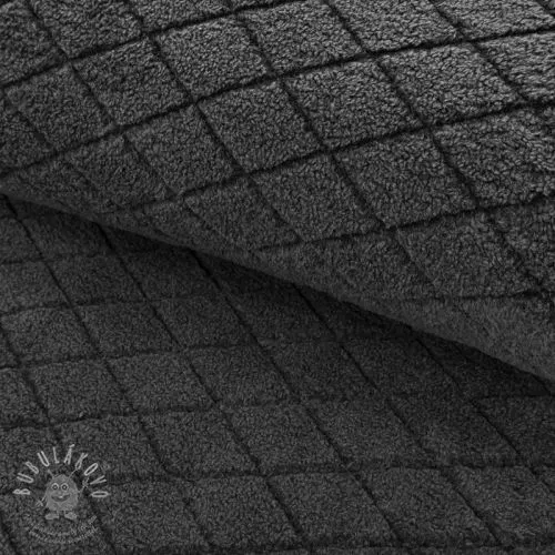 Kabátovina TEDDY Diamond dark grey