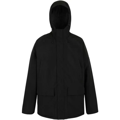 REGATTA OUTDOORS SAVON Pánská bunda, černá, velikost