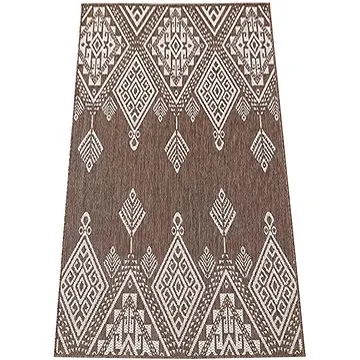 Kusový koberec Zara 13 hnědý 200 × 290 cm oboustranný (21D2054/3)