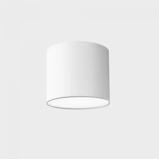 KOHL LIGHTING KOHL-Lighting DISC MINI ROCCO stropní svítidlo pr. 90 mm bílá 8 W CRI 80 3000K Non-Dimm