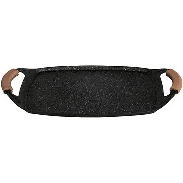 BerlingerHaus Grilovací deska s mramorovým povrchem Rosegold Metallic Line 36cm (BH-1598)