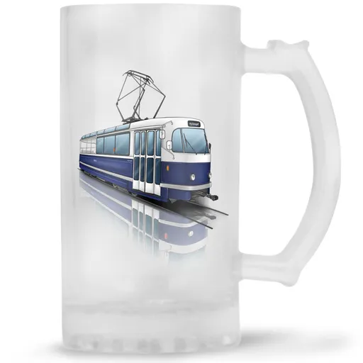 Korbel Tramvaj T3 – modrá