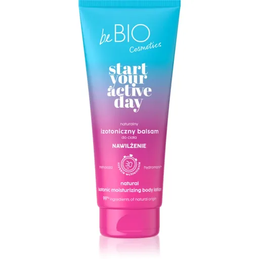 beBIO Start Your Active Day hydratační tělový krém 200 ml