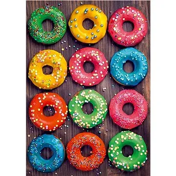 Educa Puzzle Barevné koblihy 500 dílků (8412668190054)