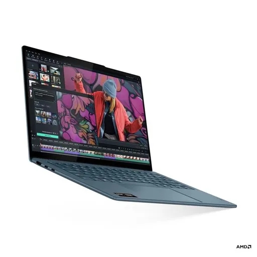 Lenovo YOGA Slim 7 14AKP10 RyzenAI 7 350/AI/16GB/SSD 1TB/14"/2,8K/OLED/až 1100nitů/3r OnSite/65W/WIN11 Home/modrozelená