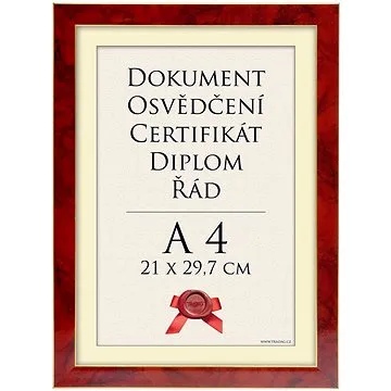 TRADAG Berlín červený 21 x 29,7 - A4 (0811_2130A)