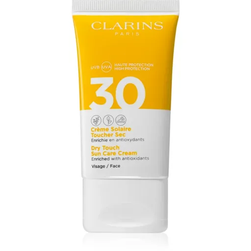 Clarins Dry Touch Sun Care Cream opalovací krém na obličej SPF 30 50 ml