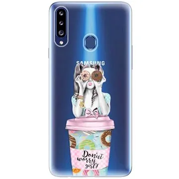 iSaprio Donut Worry pro Samsung Galaxy A20s (donwo-TPU3_A20s)