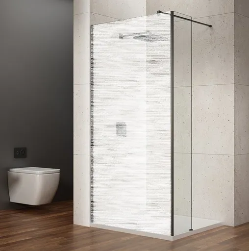 GELCO VARIO přídavný panel 350mm, čiré sklo, černá GX3514