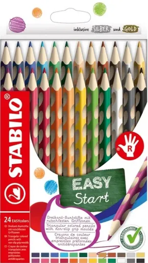 Sada pastelek Stabilo EASYcolors 24 ks Sada