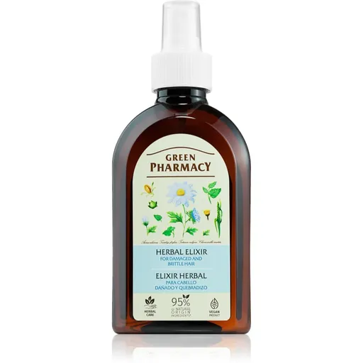 Green Pharmacy Herbal Elixir Hair Care bylinný elixír pro poškozené a lámavé vlasy 250 ml