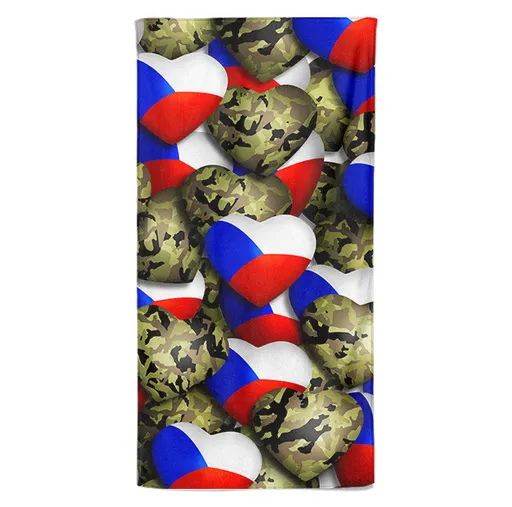 Osuška CZ Heart (Velikost osušky: 70x140cm)