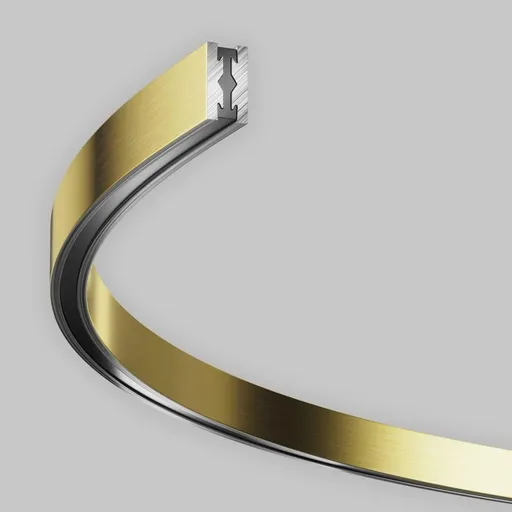 MAYTONI Polokruhová kolejnice pro magnetickou lištu 24 V 800 mm Flarity TRX154-SR-D800-BS