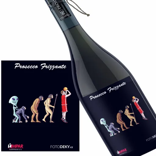 Víno Evoluce basketbalu (Druh Vína: Prosecco)
