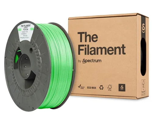 "The Filament" by Spectrum TF-24222, PLA Lite, 1.75mm, GREEN, 1kg