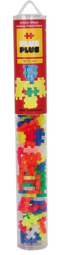 Plus-Plus stavebnice tuba - Neon Mix 100 dílků