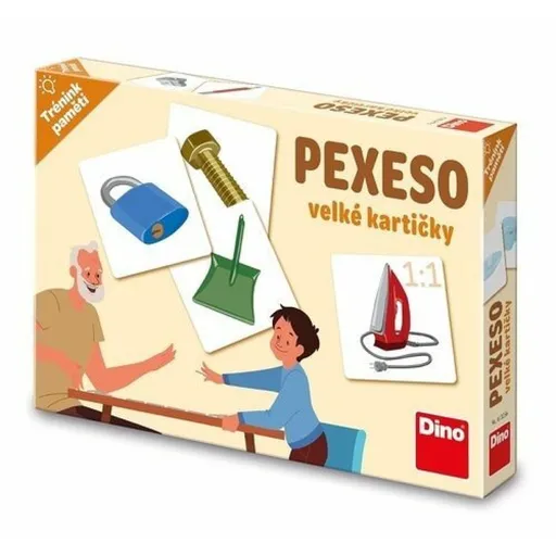 TRÉNINK PAMĚTI: PŘEDMĚTY Pexeso