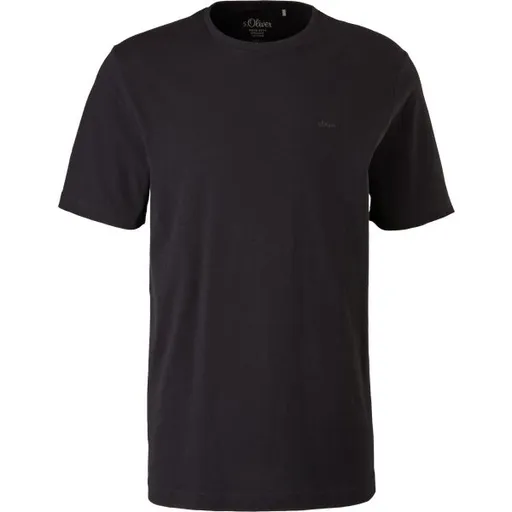s.Oliver RL BIG SIZE NOOS Pánské tričko, černá, velikost