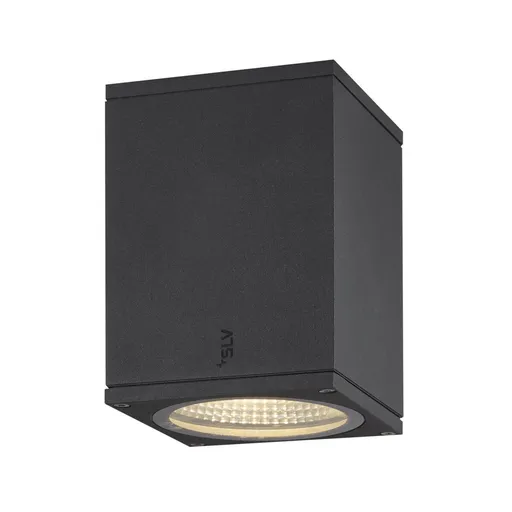 SLV BIG WHITE ENOLA SQUARE S Outdoor, stropní LED svítidlo, antracitové 1003420