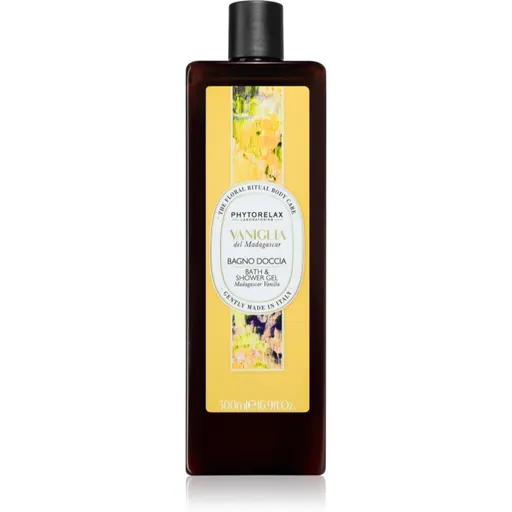 Phytorelax Laboratories Madagascar Vanilla sprchový a koupelový gel 500 ml