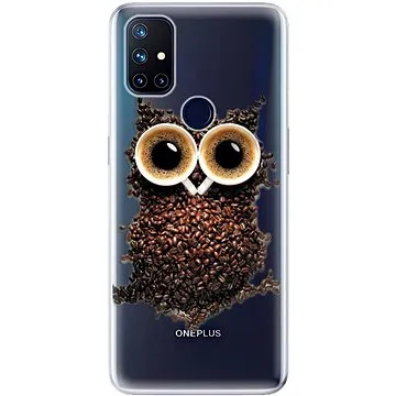 iSaprio Owl And Coffee pro OnePlus Nord N10 5G (owacof-TPU3-OPn10)
