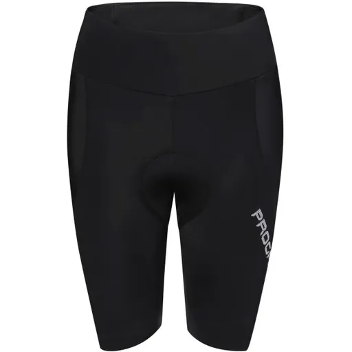 PROGRESS VUELTA SHORTS Dámské cyklistické kraťasy, černá, velikost