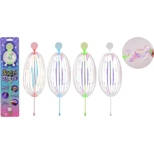 Rotující hůlka třpytková