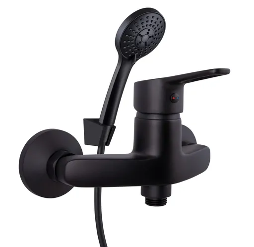 Rubineta Sprchová baterie UNO-12/K NEW černá OLBAUN12KBNEW