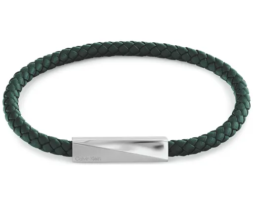 Calvin Klein Stylový kožený náramek pro muže Iconic Id 35100065